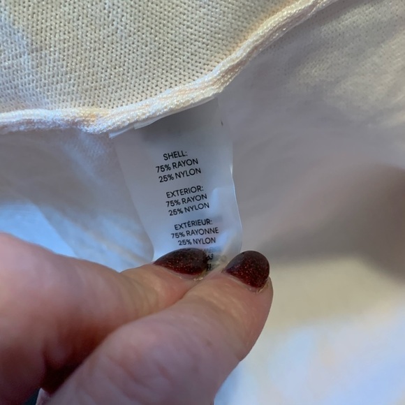 Calvin Klein NWT shrug light peach color - Picture 7 of 9